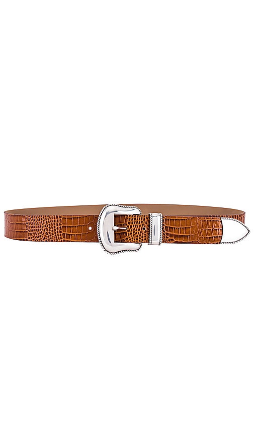 B Low the Belt VILLIAN Cognac Silver REVOLVE