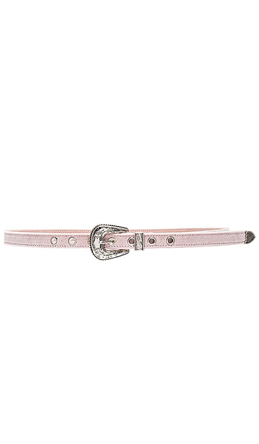 Velvet Western Buckle Belt