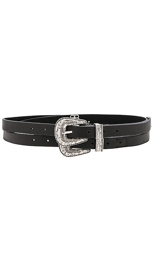 B Low the Belt Baby Frank Wrap Belt in Black Silver REVOLVE