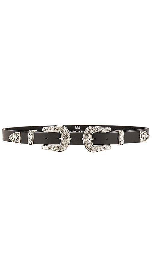 B Low the Belt Baby Bri Bri Belt in Black Silver REVOLVE