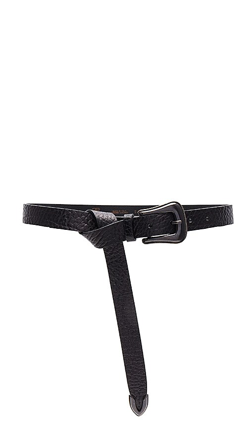 B Low the Belt Taos Mini Belt in Black Old Iron REVOLVE