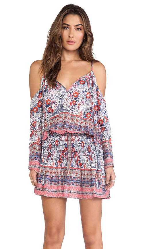 Shirred Waist Halter Dress