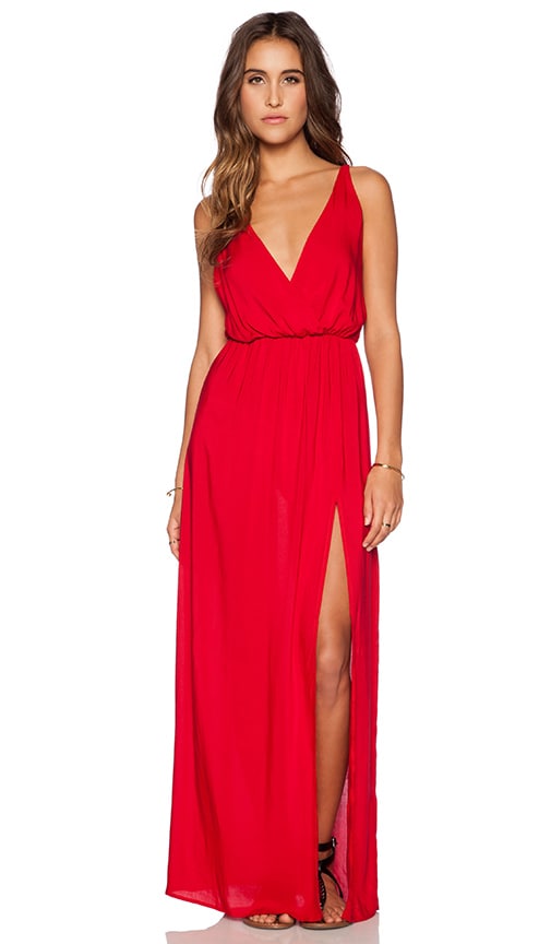 Blue Life High Tide Maxi Dress in Red | REVOLVE