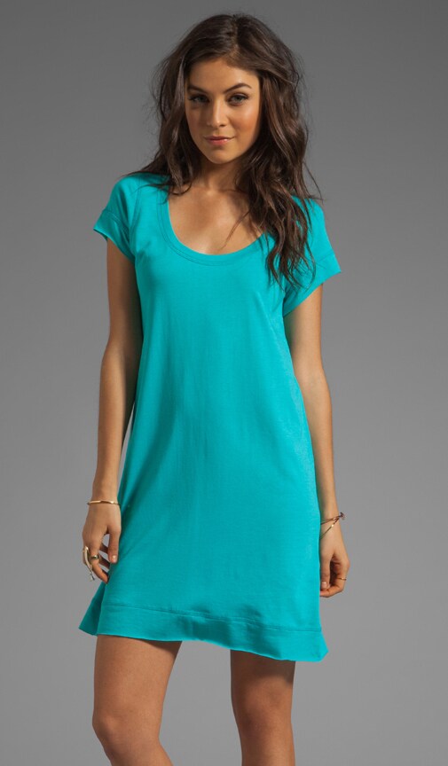 Roll Hem T-Shirt Dress