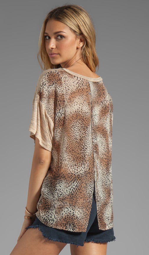 Chiffon Open Back Best Bum Tee
