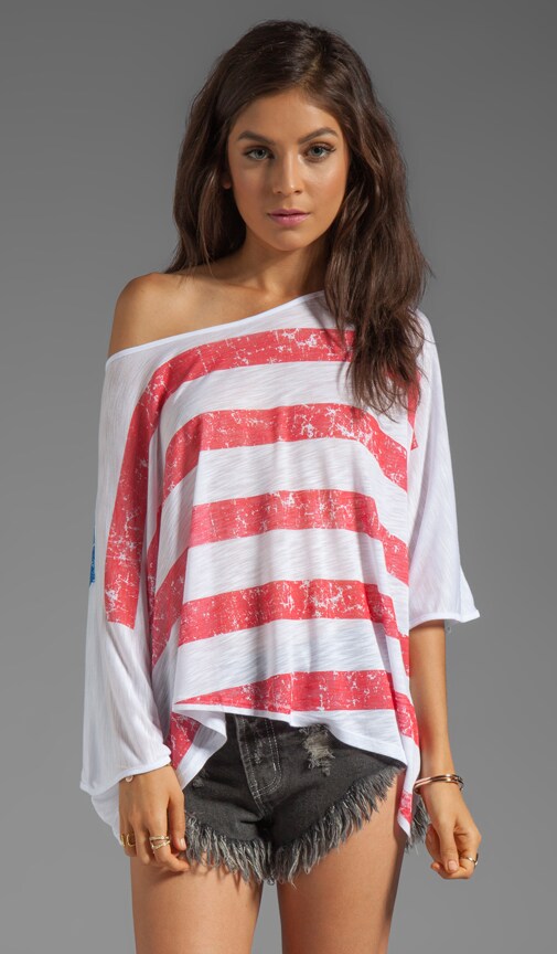Flag Phoenix Poncho