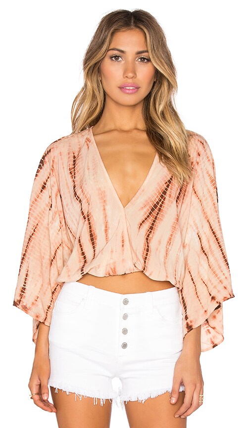 Kimono Crop Top