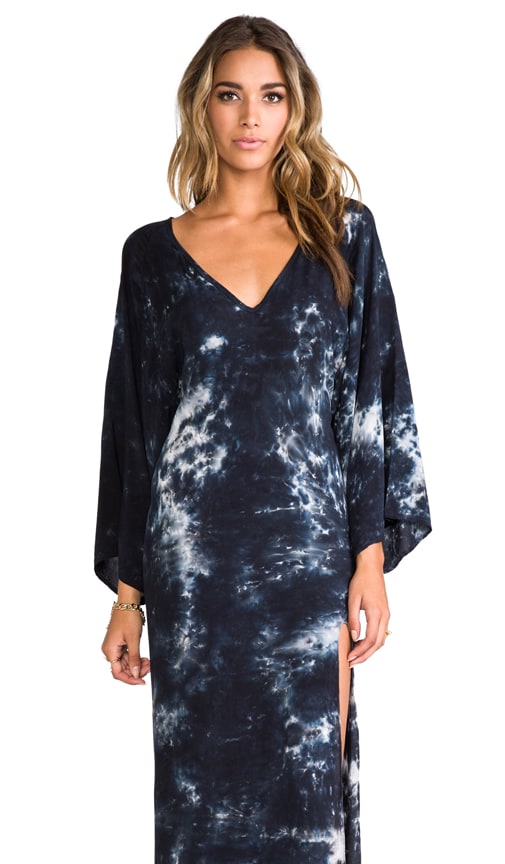 Open Back Kimono Dress