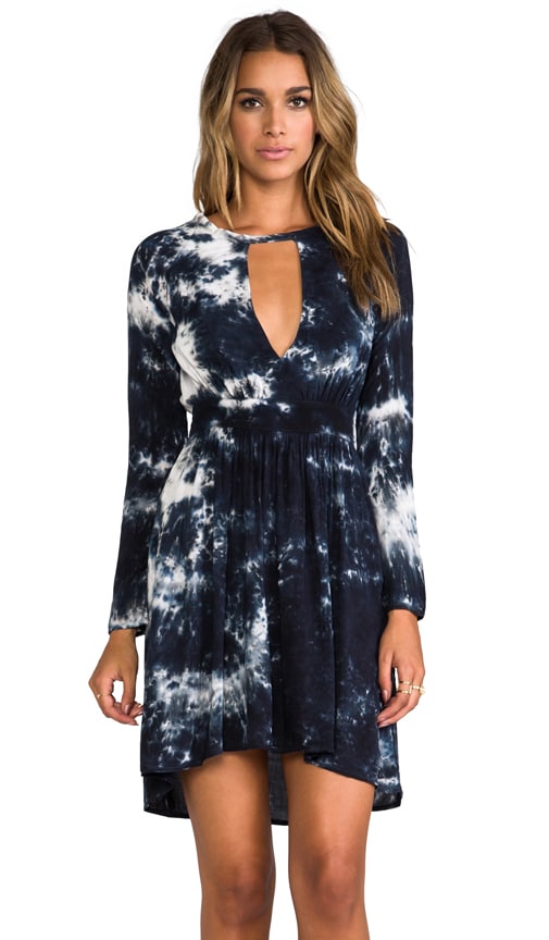 V-Waisted High Low Dress