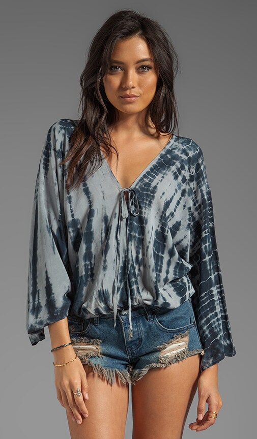 Kimono Criss Cross Top