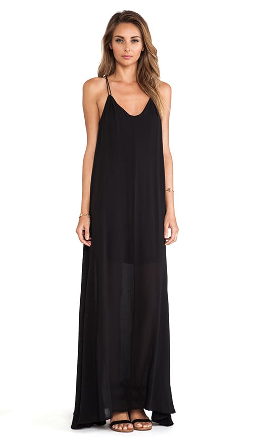 trapeze dress maxi