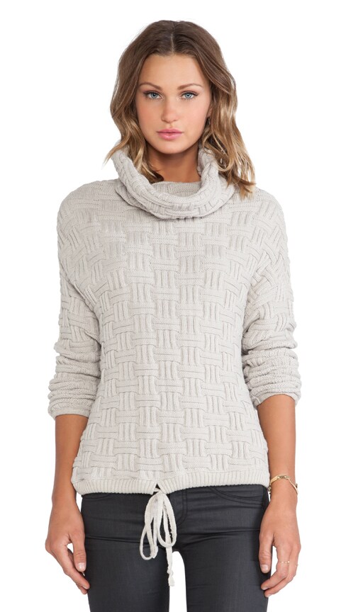 Oversized Funnel Neck Pullover