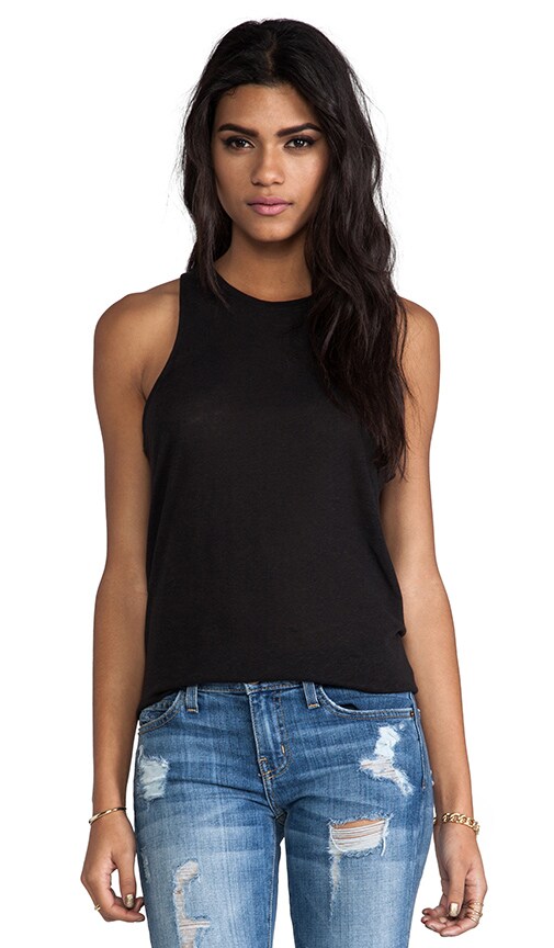 Linen Slouchy Tank