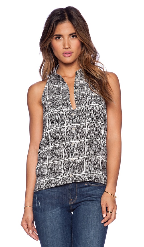 Pocket Button Up Tank