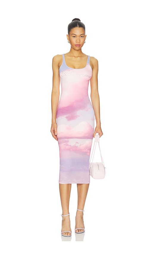 Blumarine Print Jersey Dress