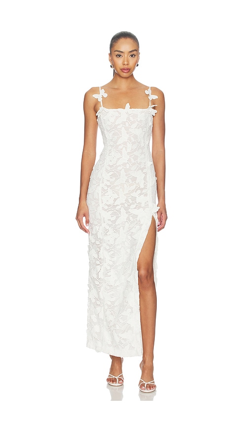 Blumarine Macrame Lace Dress