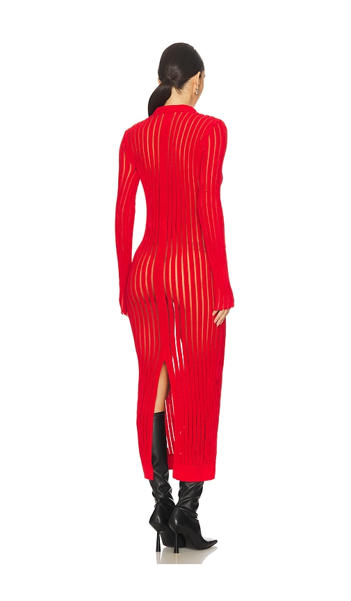  Blumarine Kleid Knit In Red. Größe S. Also In Xs. 