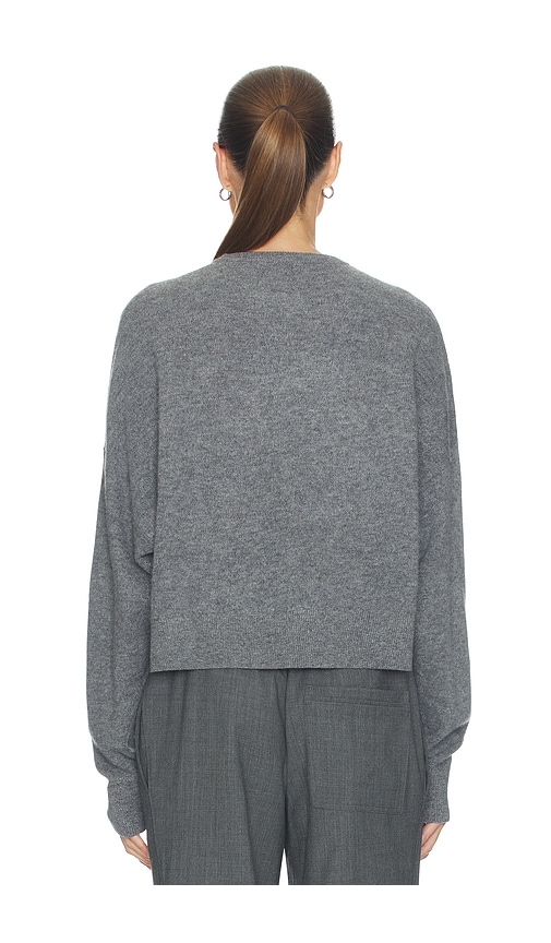  Blumarine Pullover & Sweatshirts Knit Logo Embroidered In Grey. Größe S. Also In M, L. 