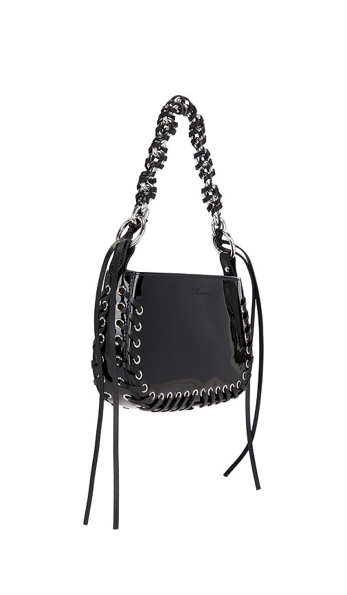  Blumarine Tasche Patent Leather In Black. 
