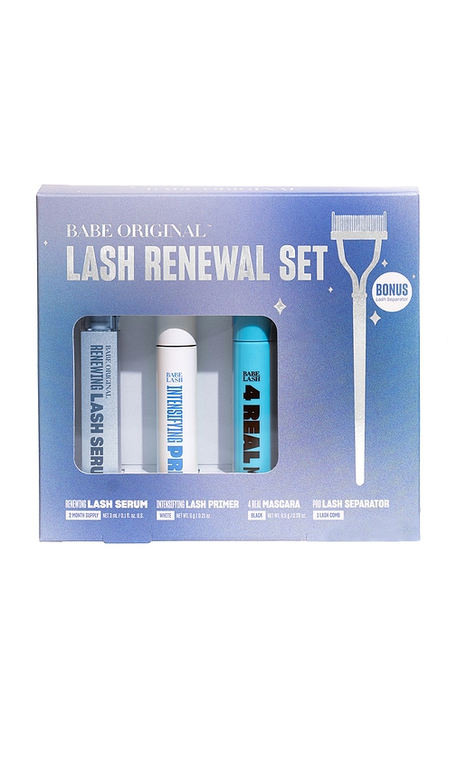 Babe Original Lash Renewal Set In Transparent