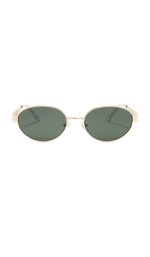 Banbe The Evangelista Sunglasses in Gold & Green