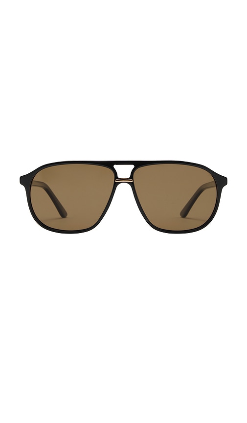 Banbe The Cyrus Sunglasses In Black & Chocolate
