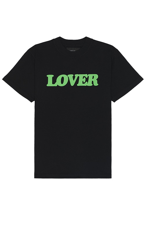 Shop Bianca Chandon Lover Big Logo Shirt In 黑色