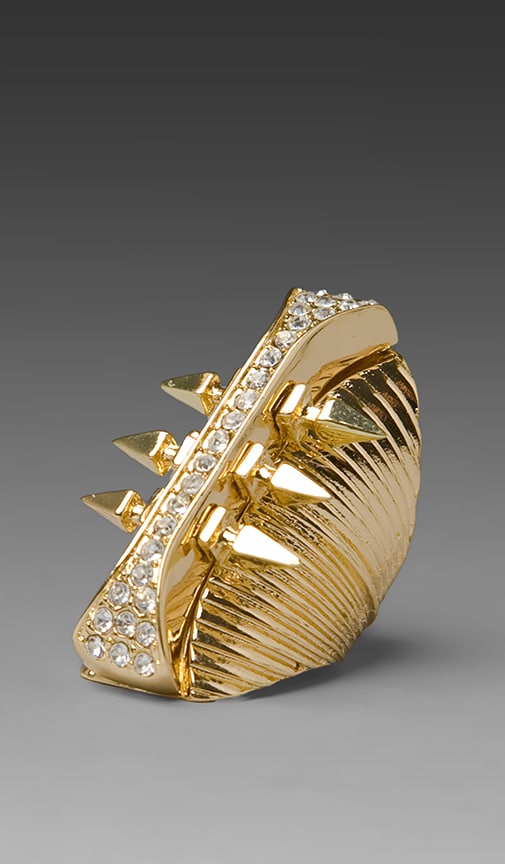 Glam Rock Long Finger Ring