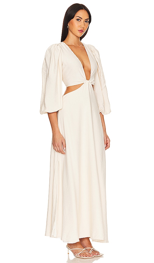Shop Boamar Bianca Dress In Off-white