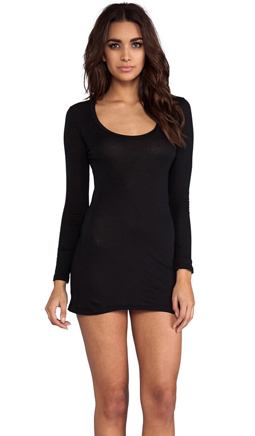 Light Weight Jersey Long Sleeve Dress