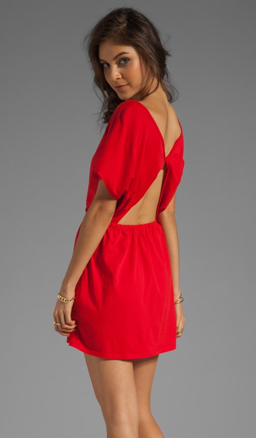 Supreme Jersey Open Back Mini Dress