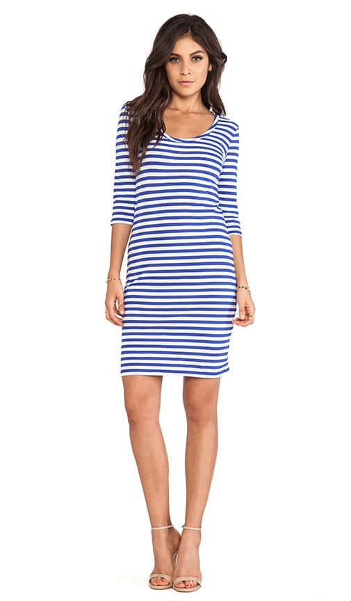 Light Weight Jersey Stripe Dress