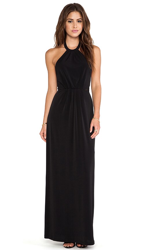 BLACK LABEL Maxi Halter Dress