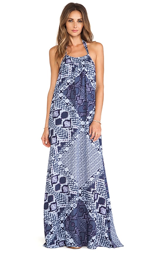 BLACK Halter Maxi Dress