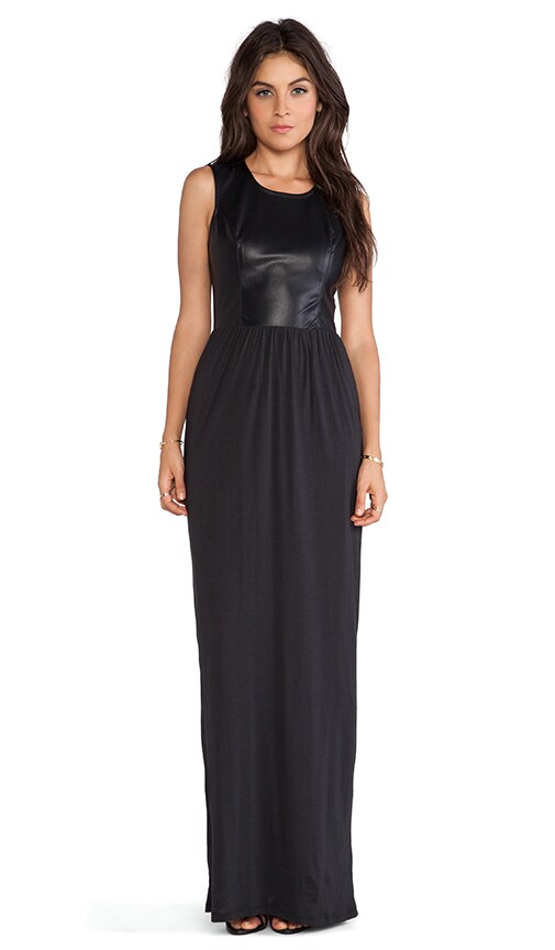 Leather Maxi Dress