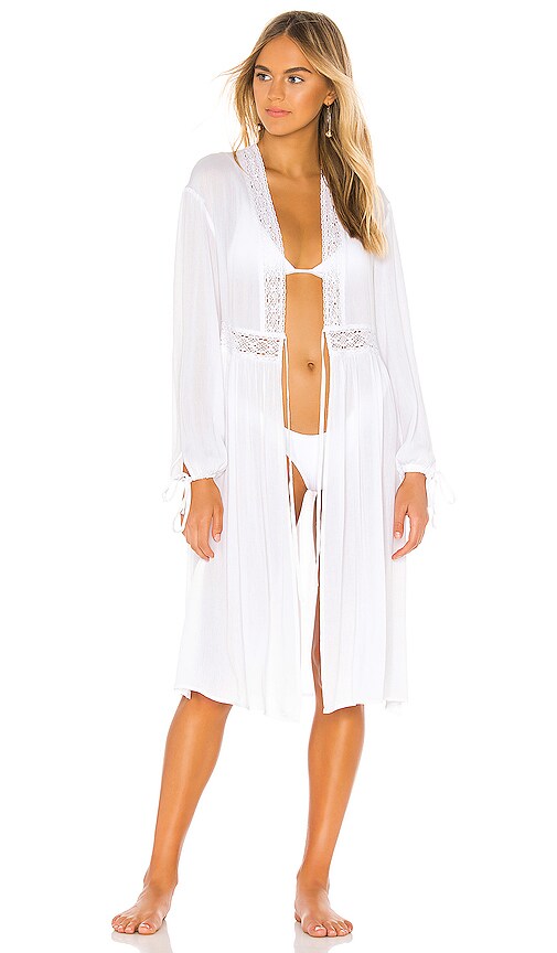 BLACK Luxe Gauze Kimono