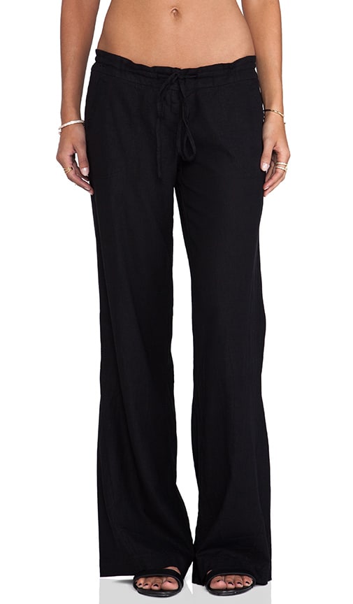 Linen Wide Leg Pant