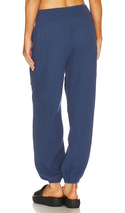  Bobi Hosen Cinched In Navy. Größe L. Also In Xl. 