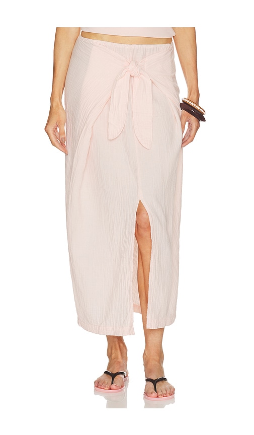 Bobi Faux Sarong Skirt