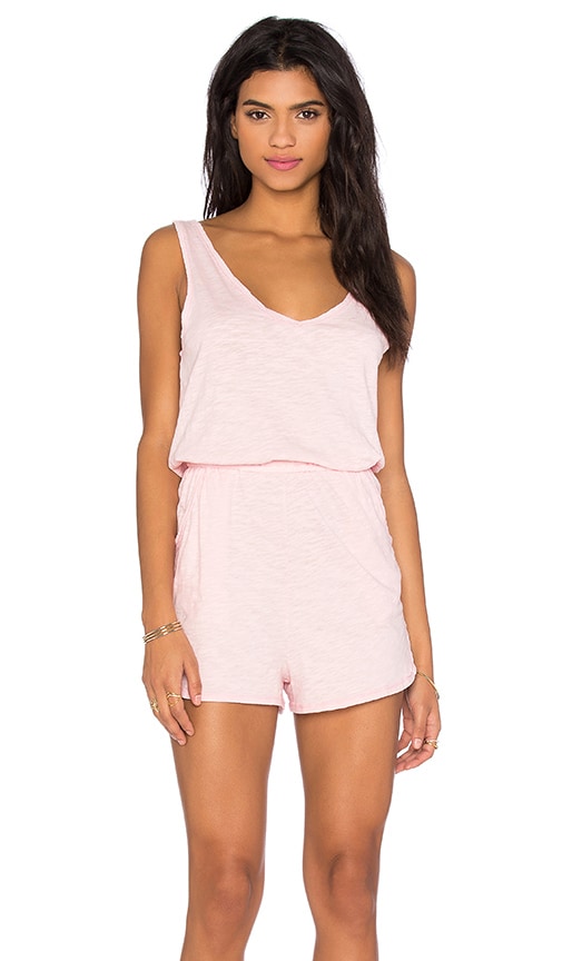 V Neck Sleeveless Romper