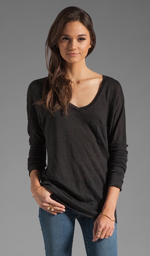 Linen Long Sleeve Dolman