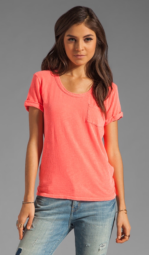 Cotton Slub Pocket Tee
