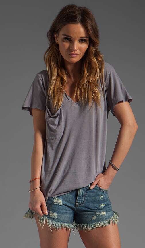 Lightweight Jersey Short Sleeve Deep V