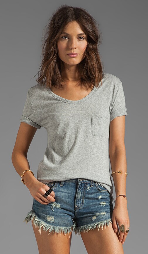 Lightweight Jersey Scoop Neck Tee