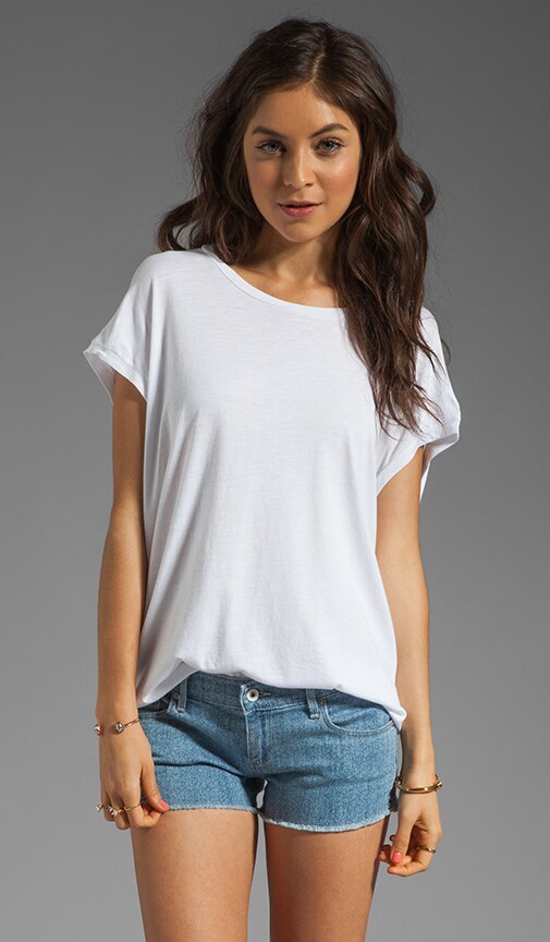 Slub Cap Sleeve Tee
