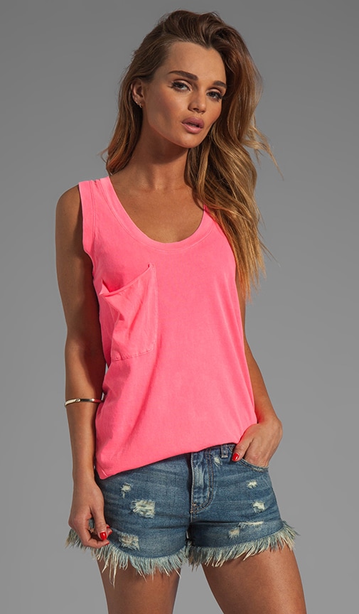 Light Weight Jersey Pocket Tank