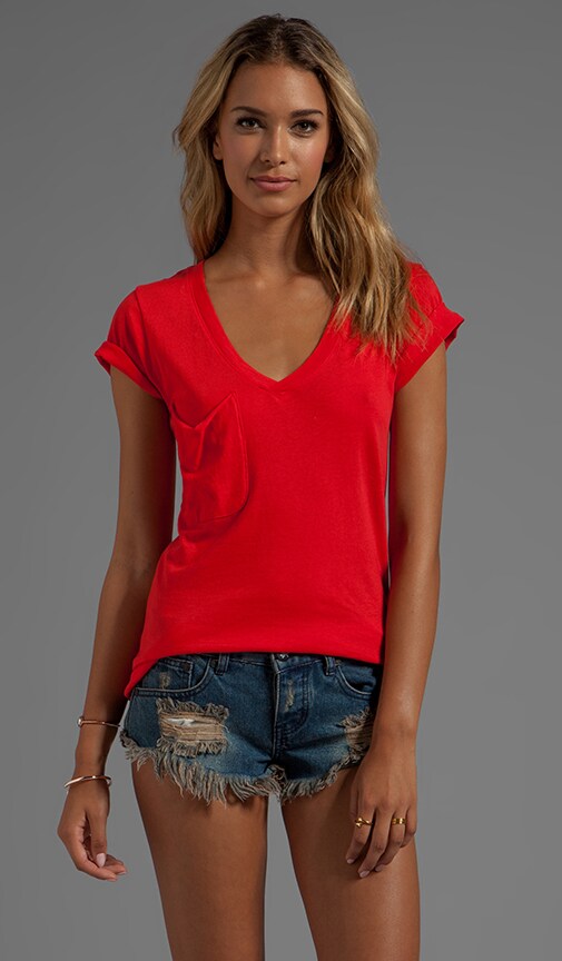 Light Weight Jersey Short Sleeve Pocket Tee