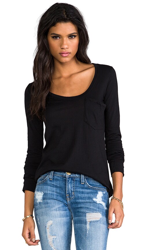 Lightweight Jersey Long Sleeve Pocket Tee
