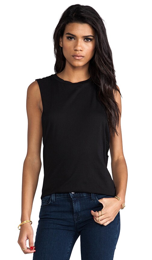 Light Weight Jersey Open Back Tank