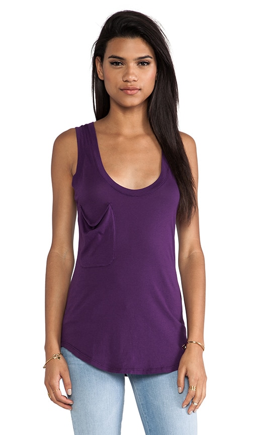 Light Weight Jersey Pocket Tank